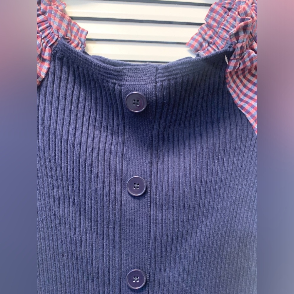 Anthropologie Maeve Puff-Sleeved Mini Dress-A197 - Picture 7 of 11